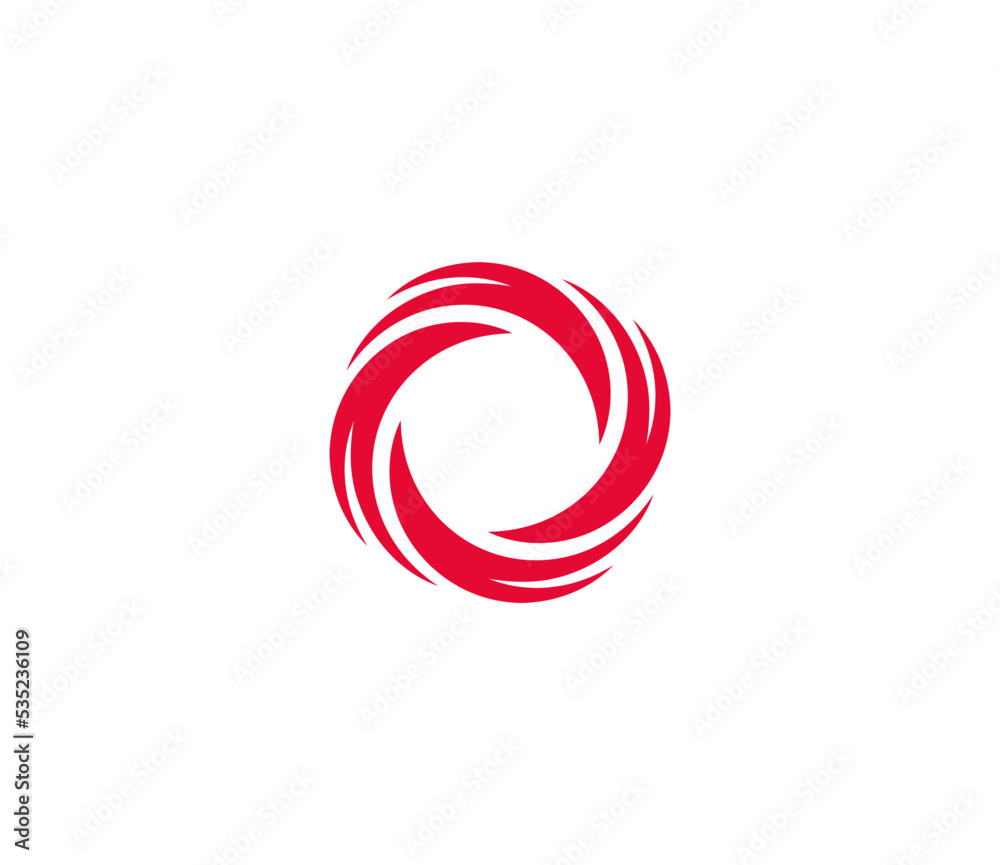 Core Logo - Vortex Symbol - Swirl Icon - Vector Logo Design Template Core Logo - Vortex Symbol - Swirl Icon - Vector Logo Design Template