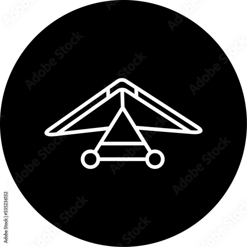 Hang Gliding Icon