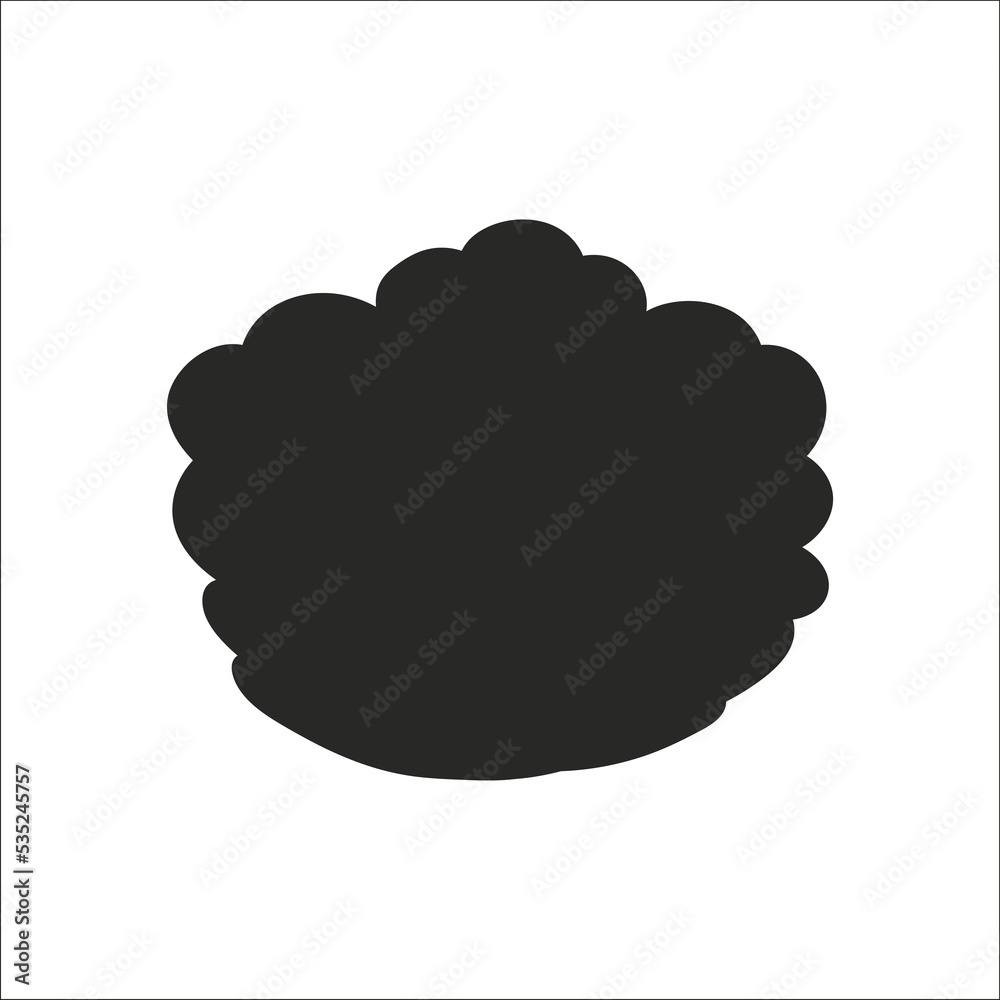 Black silhouette.Design element. Template for your design, books, stickers, posters, cards, child clothes. Isolated on white background. Vector illustration. Black silhouette.Design element. Template for your design, books, stickers, posters, cards, child clothes. Isolated on white background. Vector illustration.