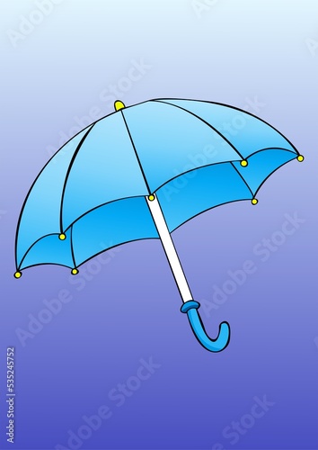 
a very nice and cool rain umbrella when it rains