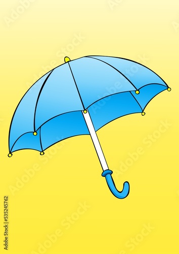 
a very nice and cool rain umbrella when it rains