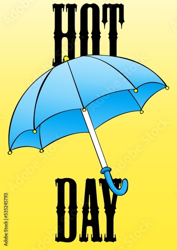 
a very nice and cool rain umbrella when it rains