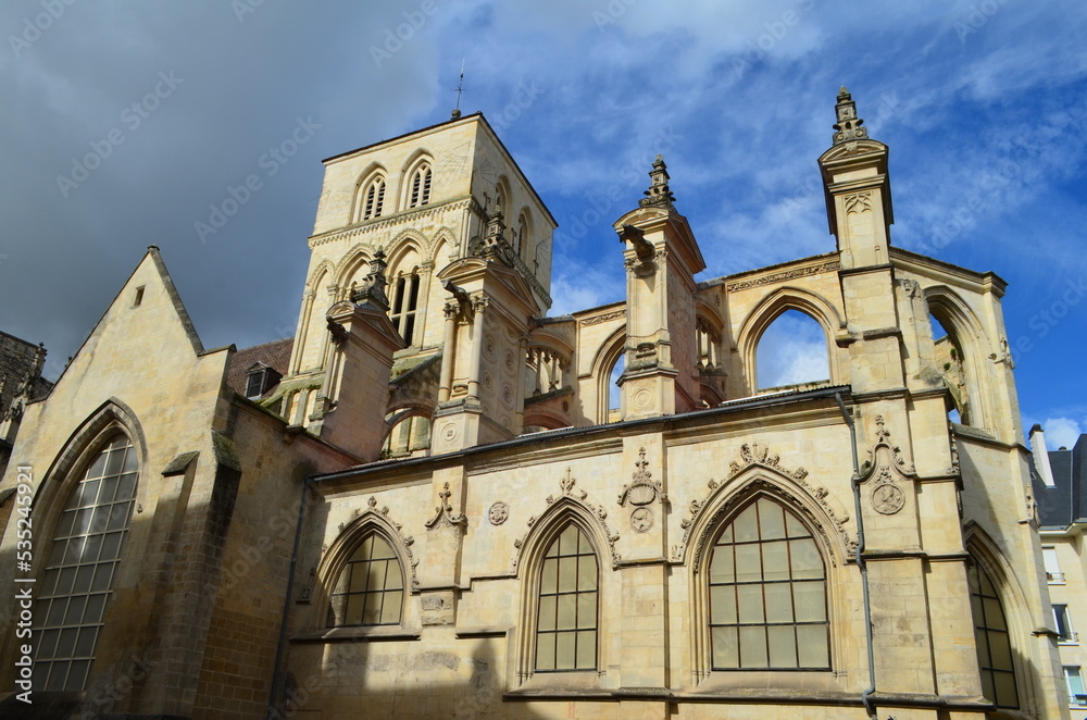 Eglise du Vieux Saint-Sauveur à Caen (Calvados - Normandie - France)