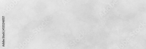 Empty grey concrete texture background panorama banner long