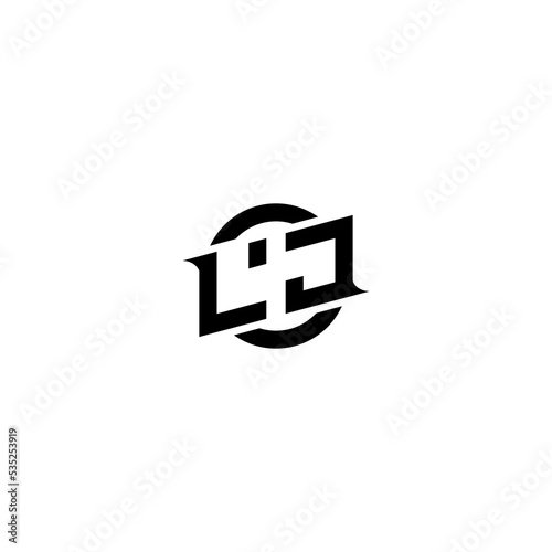 LJ Premium esport logo design Initials vector photo