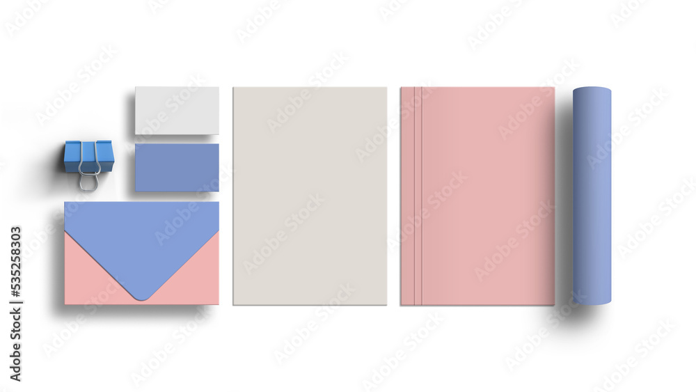 Minimal stationery mockup Minimal stationery mockup