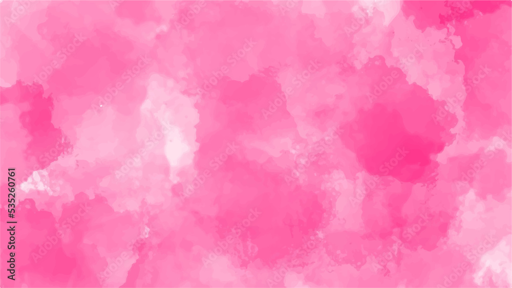 Pink watercolor background for textures backgrounds and web banners design