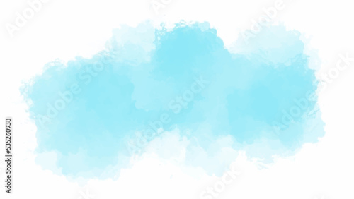 Blue watercolor background for textures backgrounds and web banners design