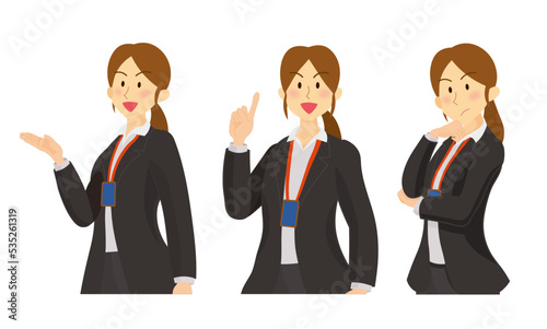 ビジネスシーン　営業ツール等で使えるイラスト素材