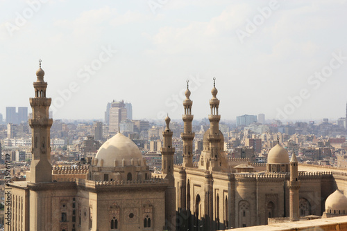 mosque complex in cairo, egypt
