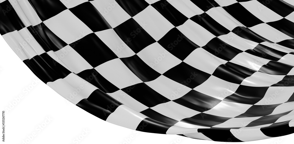 Obraz premium background of checkered flag pattern