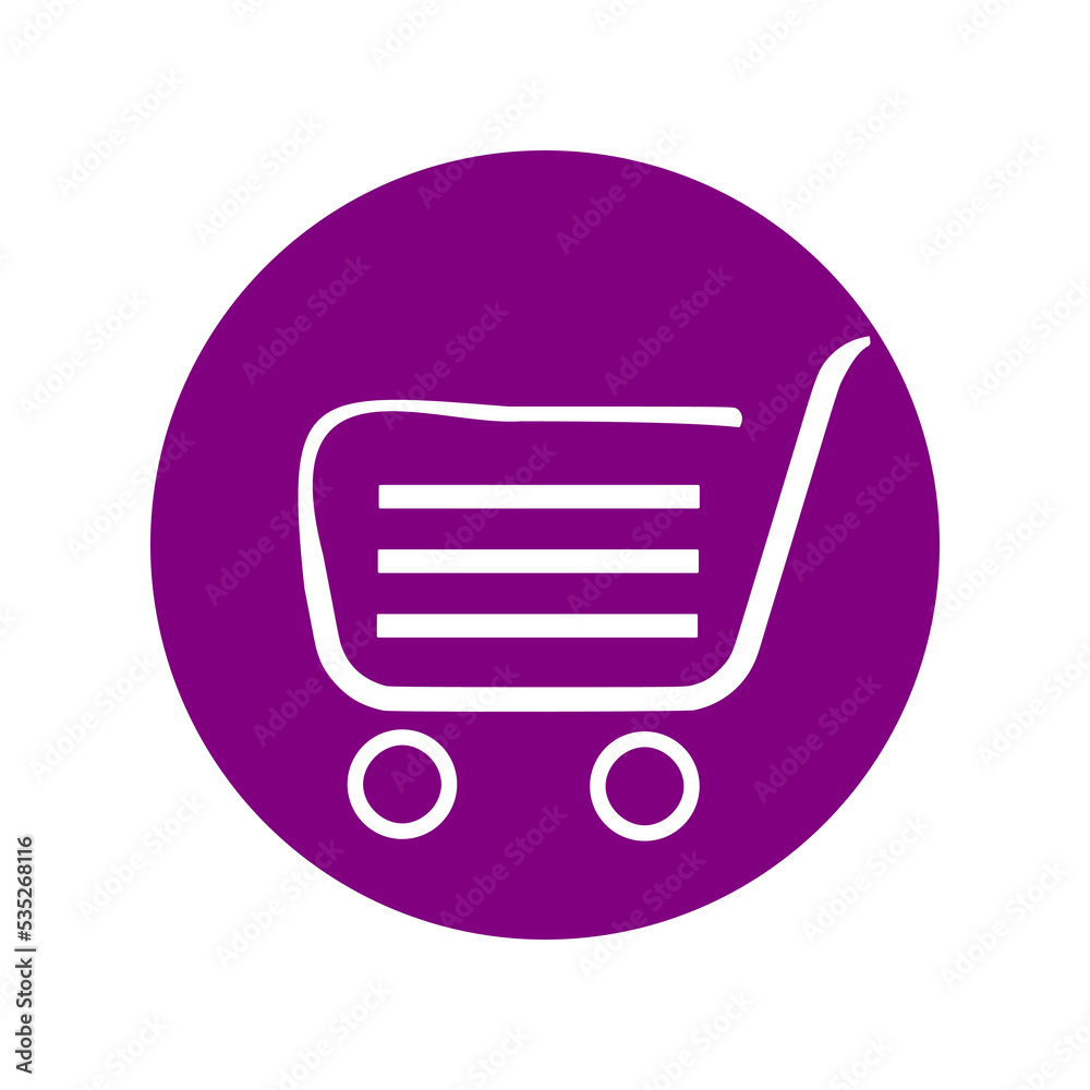 Shopping Cart icon vector. Online Shopping icon Shopping Cart icon vector. Online Shopping icon
