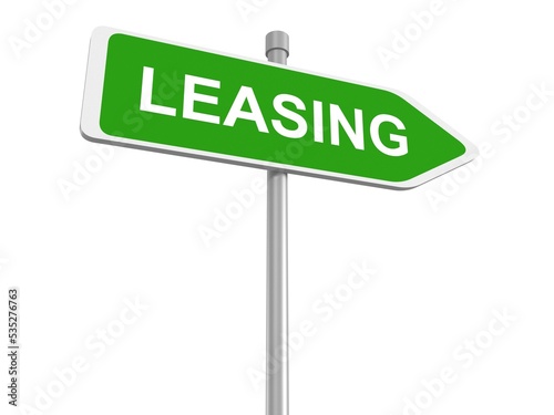 leasing sign