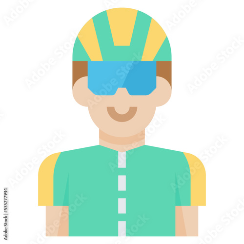 cyclist icon