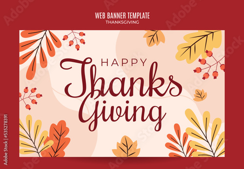 thanksgiving design for advertising  banners  leaflets and flyers