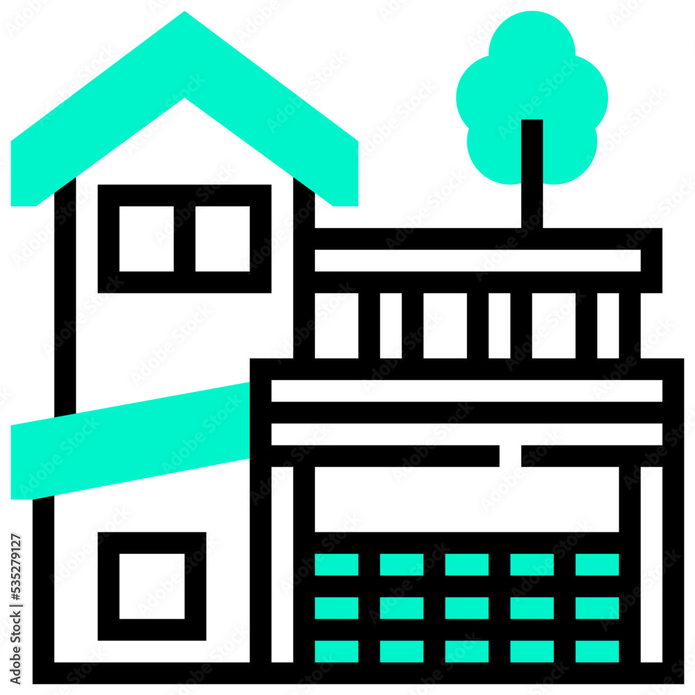 Obraz premium duplex icon
