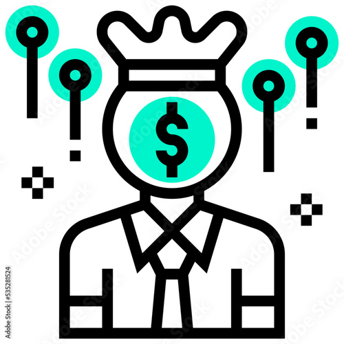 Greedy icon