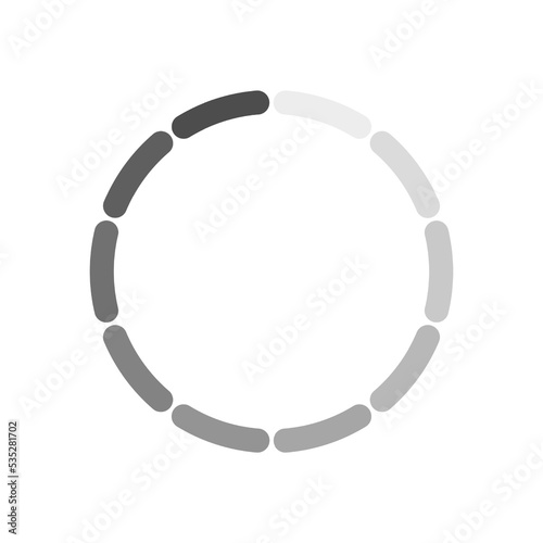 Download sign. Load icon. Load system. Data load. Loading bar. Froze computer. Vector stock illustration. Vector illustration