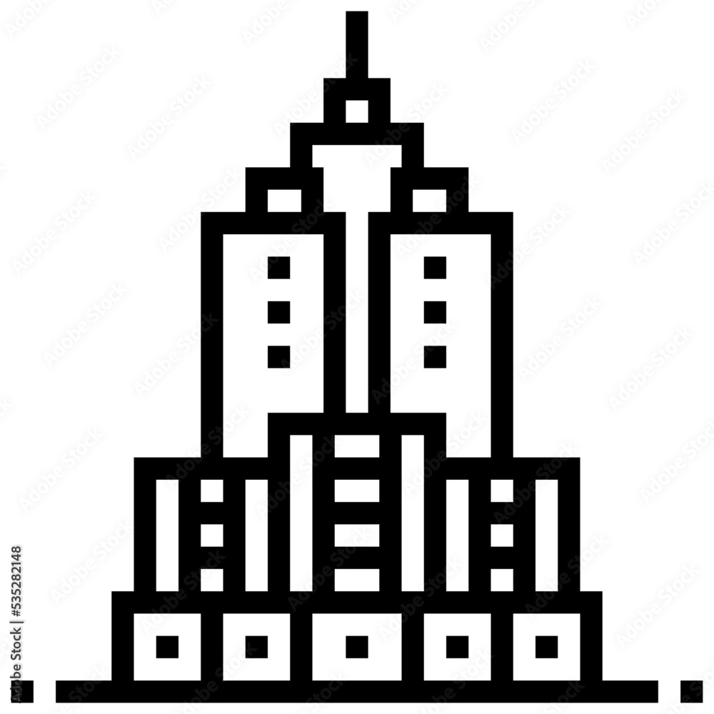 Obraz premium height icon