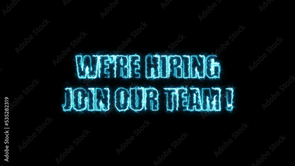 we are hiring join our team animated text 4k advertising for business purpose we are hiring join our team animated text 4k advertising for business purpose