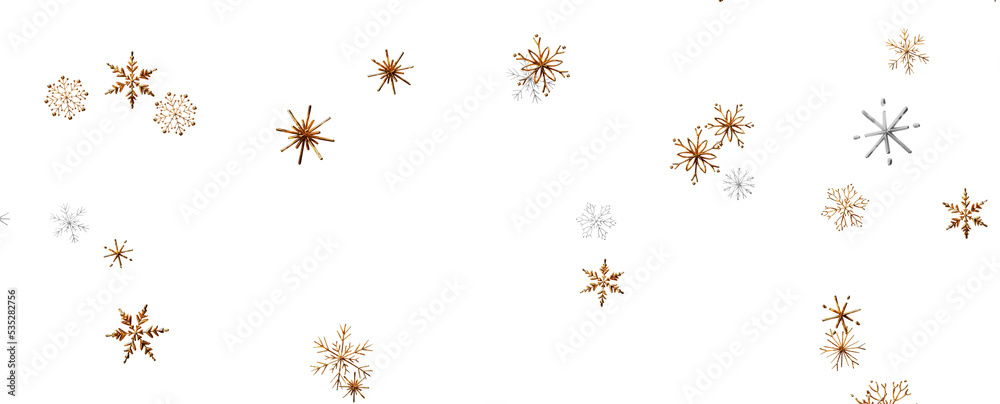 The winter background, falling snowflakes The winter background, falling snowflakes