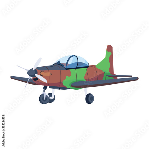 Download isometric icon of aircraft 