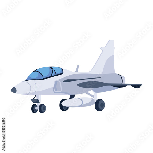 Download isometric icon of aircraft 