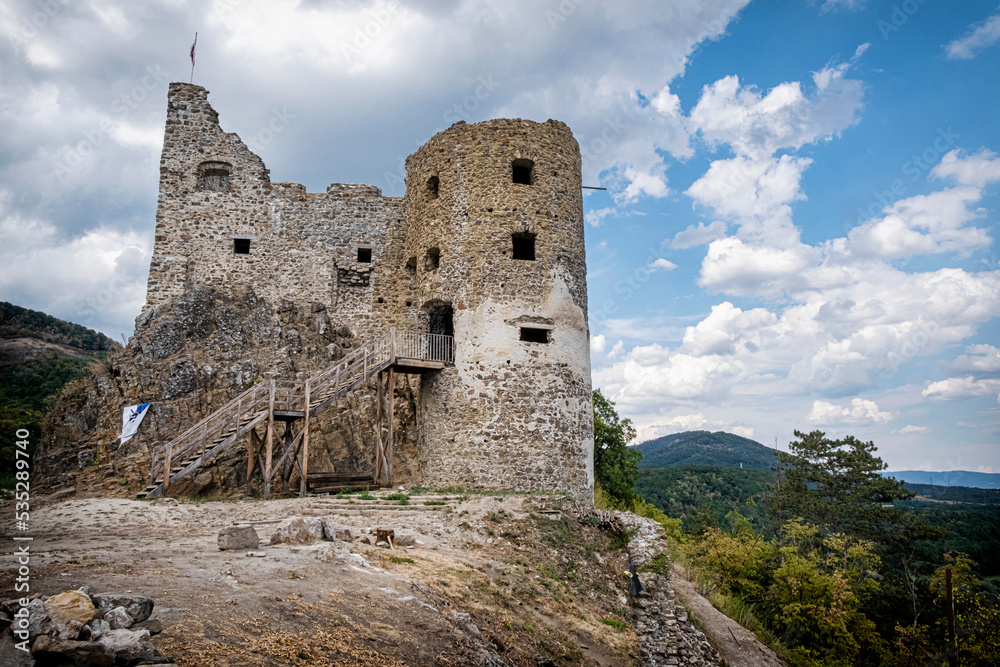 Reviste castle ruins, Slovakia