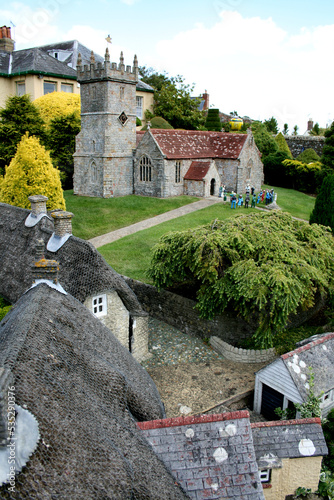 Godshill Model Village established in the 1950's and is still a very popular place to visit while on the Isle of Wight. photo