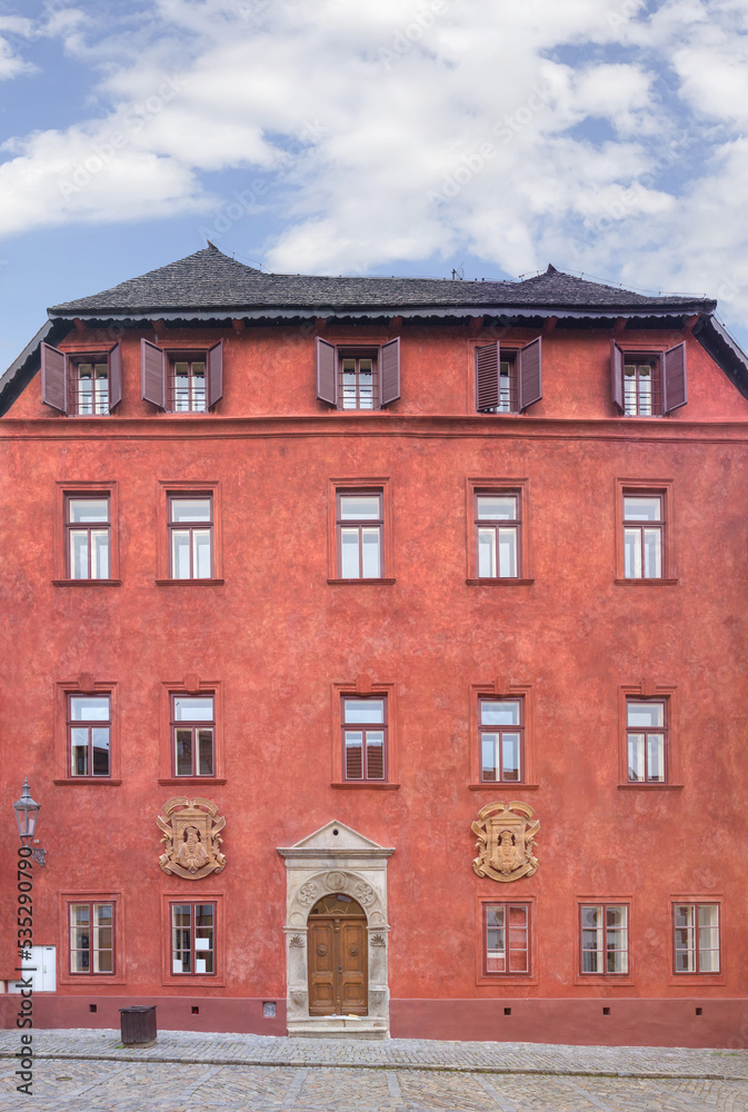 Beautiful house in Cesky Krumlov. Czech Republic