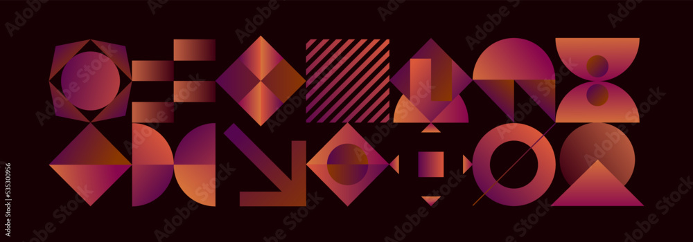 Generative design artwork graphics of bizarre computer vector generated ...
