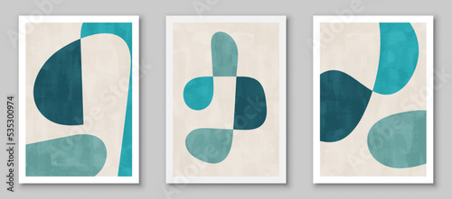 Moder art, hand painted watercolor illustration for wall decoration, social media, banner, postcard, cover, background