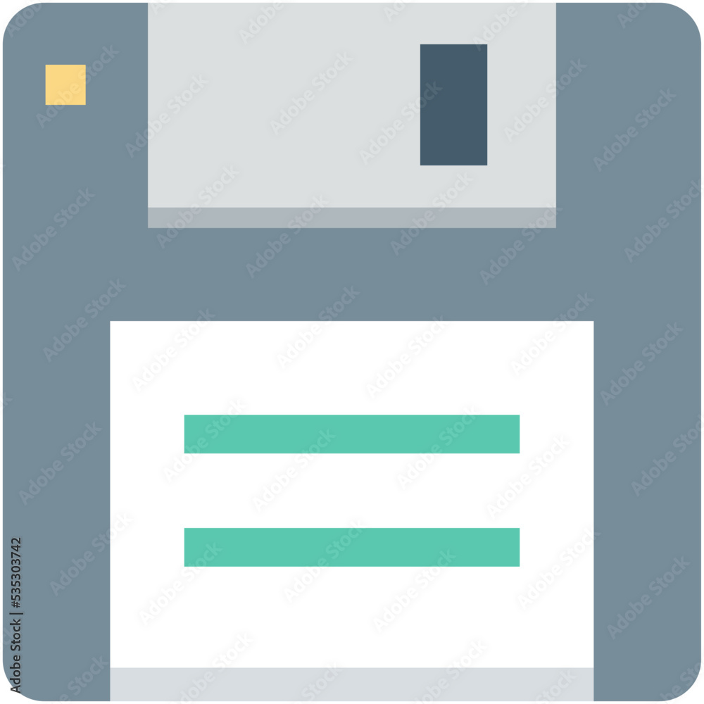 Floppy Vector Icon Floppy Vector Icon