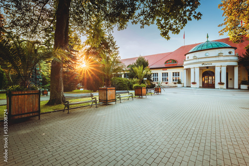 Obraz na płótnie Polanica Zdrój - Dolny Śląsk w salonie