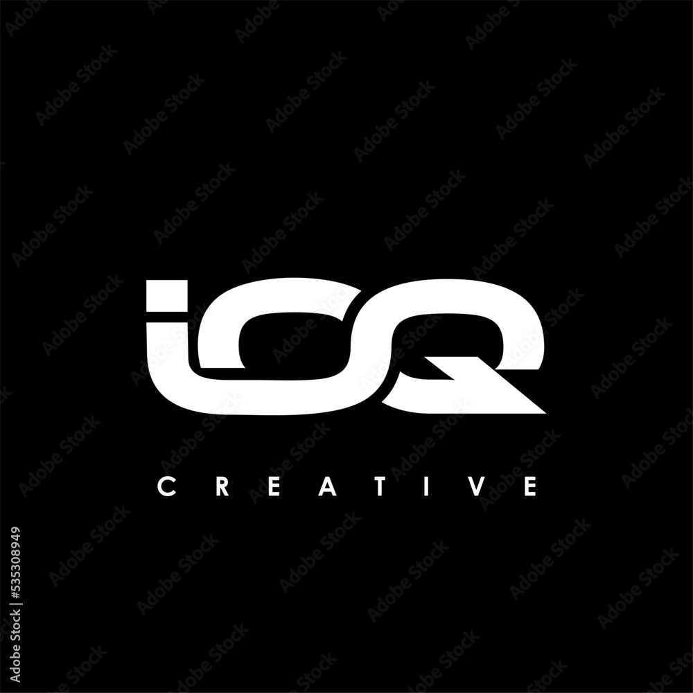 IOQ Letter Initial Logo Design Template Vector Illustration IOQ Letter Initial Logo Design Template Vector Illustration