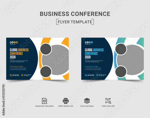 Corporate Business Conference Flyer Design