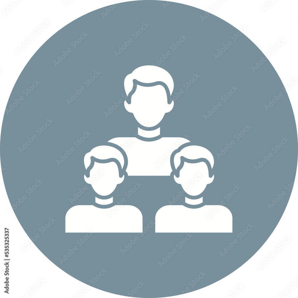 Group Multicolor Circle Glyph Inverted Icon Group Multicolor Circle Glyph Inverted Icon