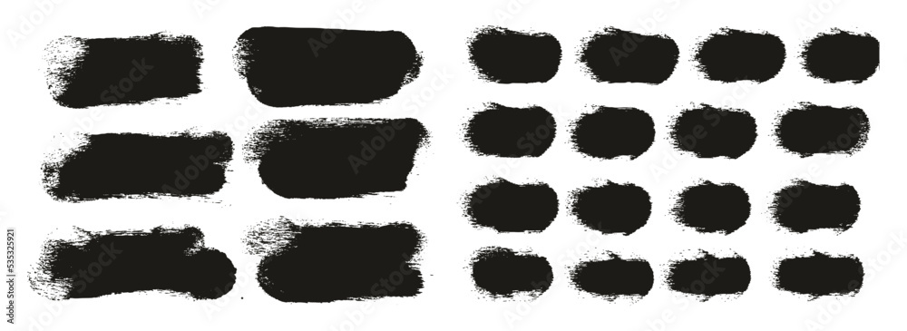 Round Sponge Thick Artist Brush Short Background & Straight Lines Mix High Detail Abstract Vector Background Mix Set Round Sponge Thick Artist Brush Short Background & Straight Lines Mix High Detail Abstract Vector Background Mix Set