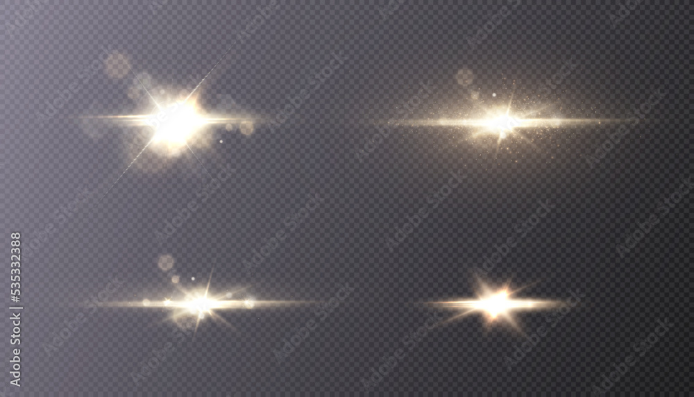 Bright star light effect. flash png. Light effect for vector illustration. Bright sun with glare. Bright star light effect. flash png. Light effect for vector illustration. Bright sun with glare.