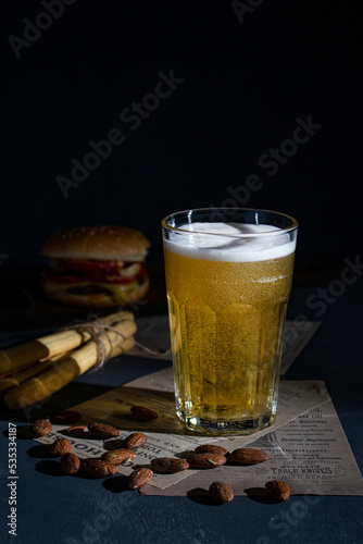 glass of beer photo