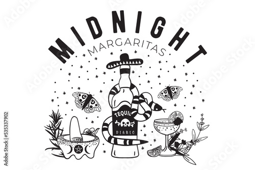 Practical Magic Midnight Margaritas Svg, Practical Magic Shirt, Practical Magic Set, Midnight Margaritas Cut files for Cricut, Silhouette