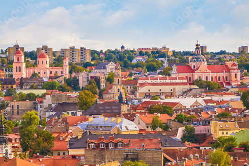 Old Town Vilnius, capital of Lithuania.