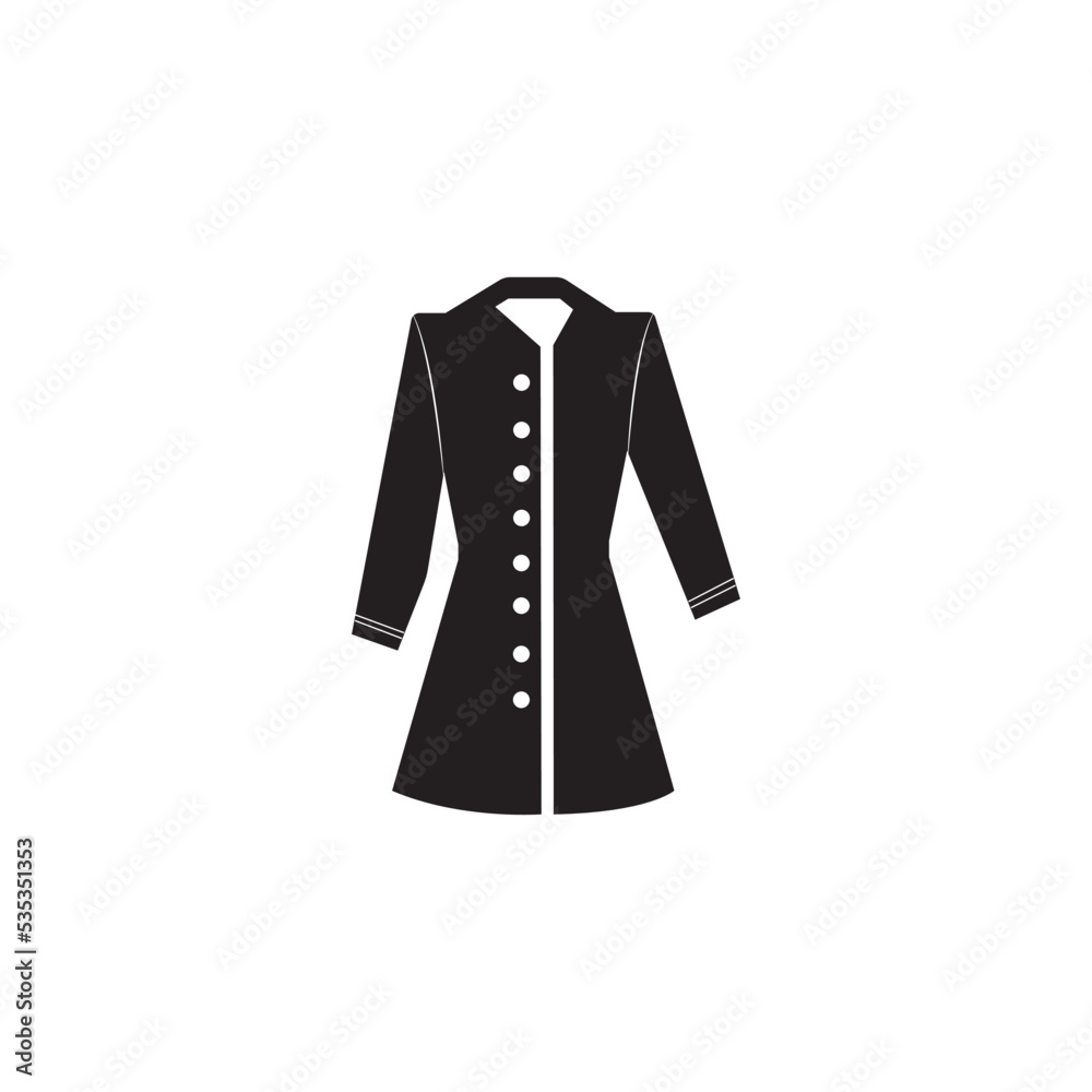 women's jacket icon logo vector design template women's jacket icon logo vector design template