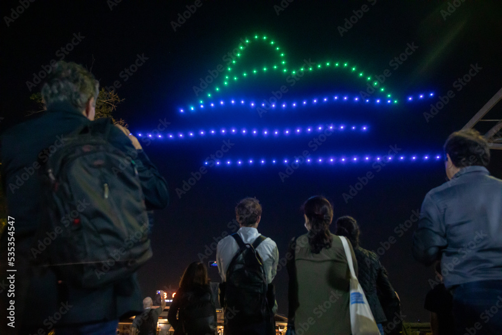 drone show in rio de janeiro
