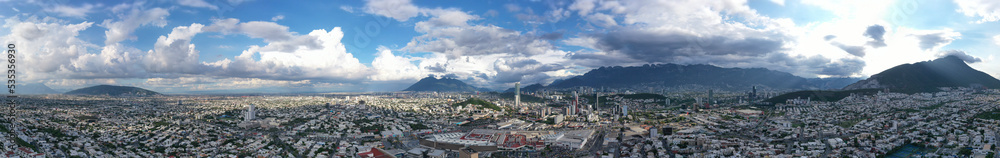 Panorámica de Monterrey. México