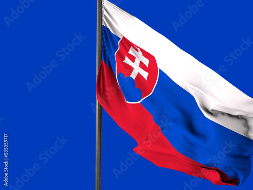 Slovakia, Slovak Republic Flag, Flag Design photo