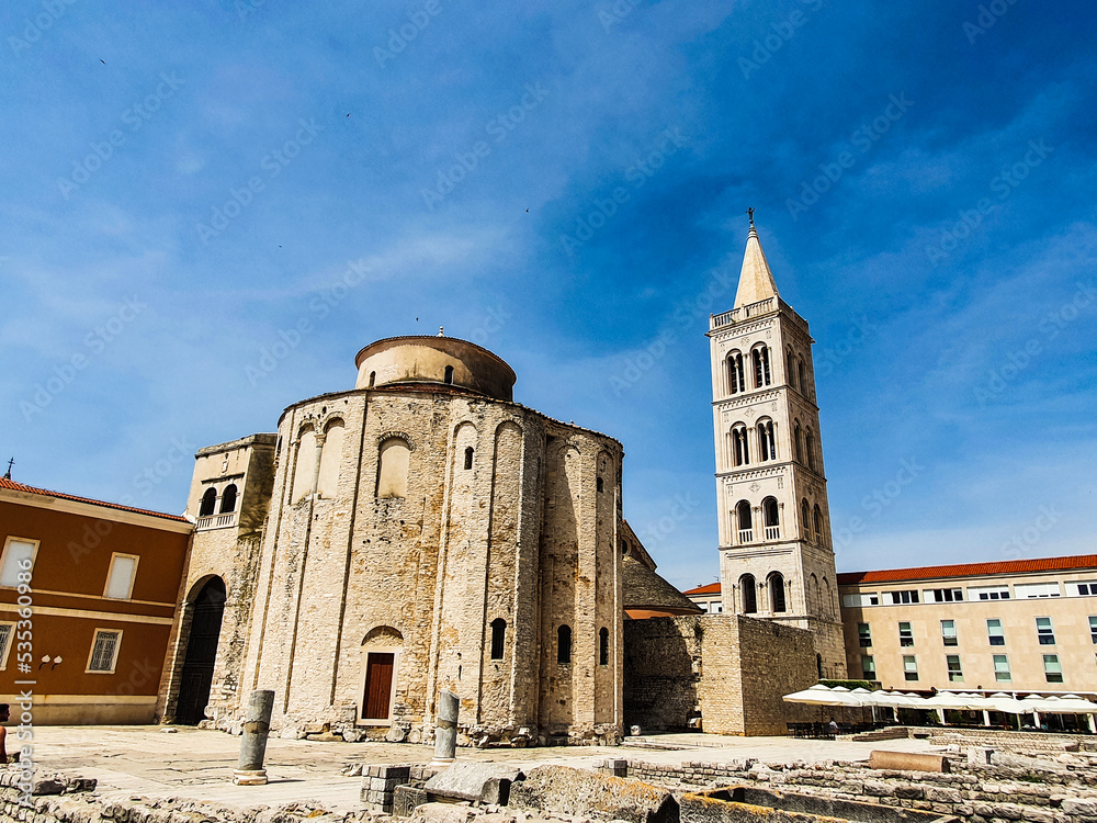 St. Donatus church in the old town of Zadar, Croatia.