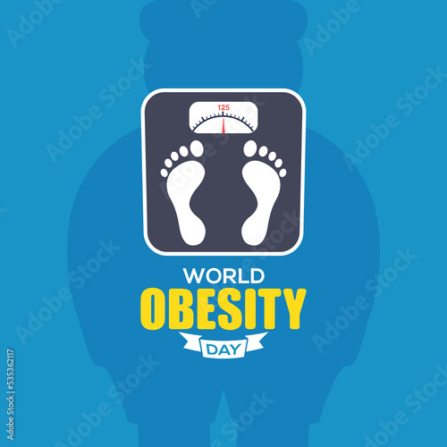 World obesity day flyer design good for world obesity day celebration