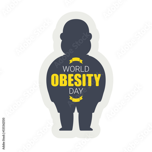 World obesity day flyer design good for world obesity day celebration