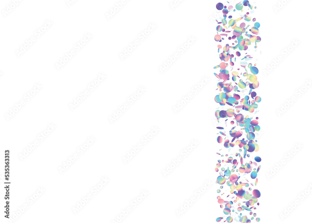 Rainbow Glitter. Festive Art. Neon Confetti. Blue Retro Sparkles. Laser Realistic Template. Shiny Design. Falling Texture. Holiday Foil. Pink Rainbow Glitter